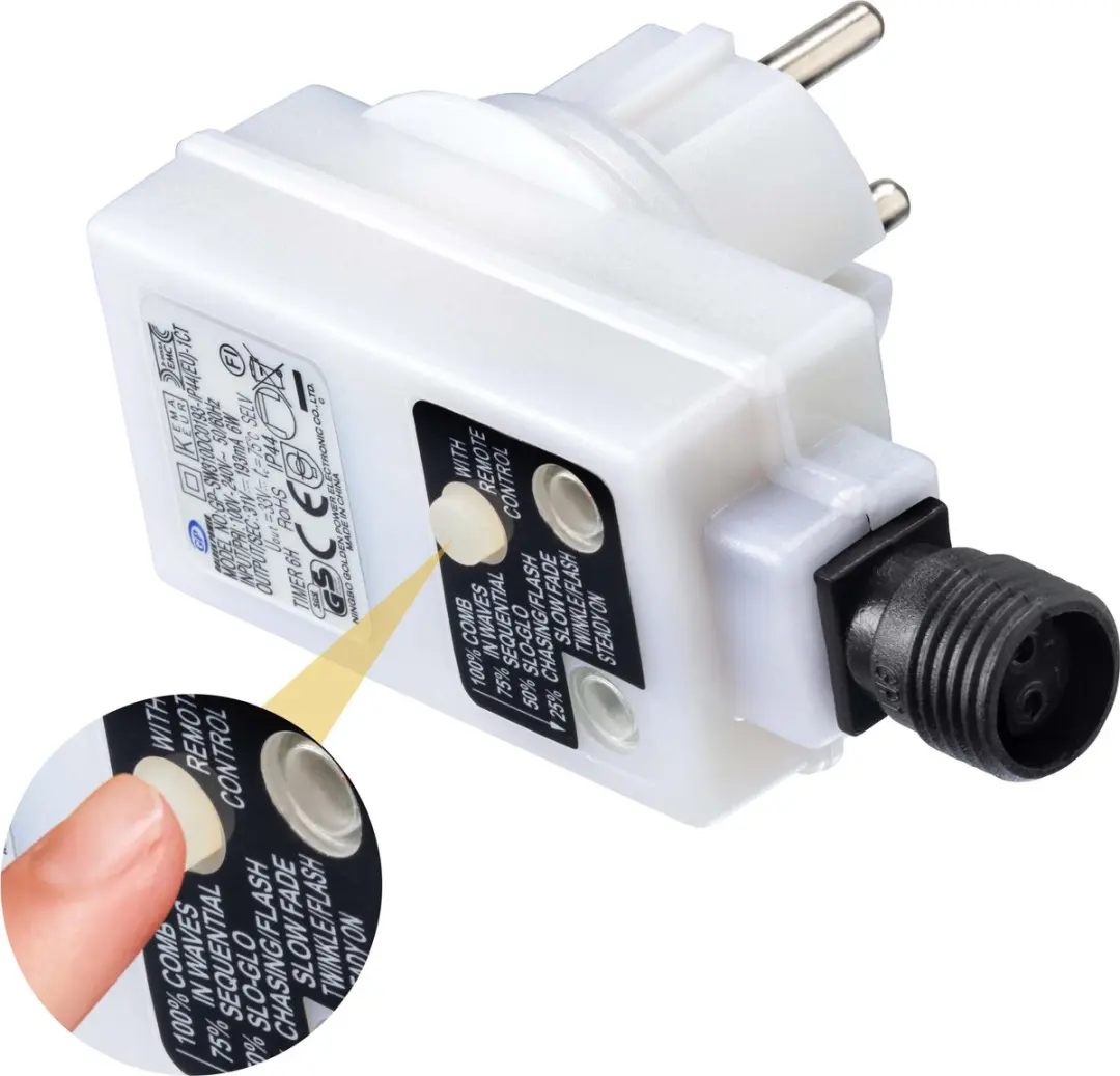 Monzana IJspegelverlichting 10m 400 LED - Koudwit