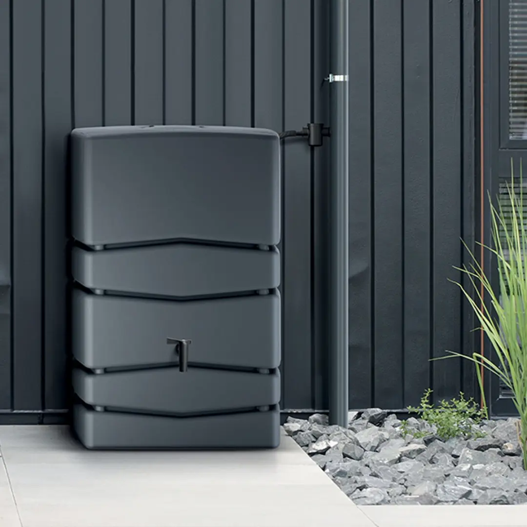 Prosperplast Aqua Tower Regenton 350L - Antraciet - afbeelding 6 van 6