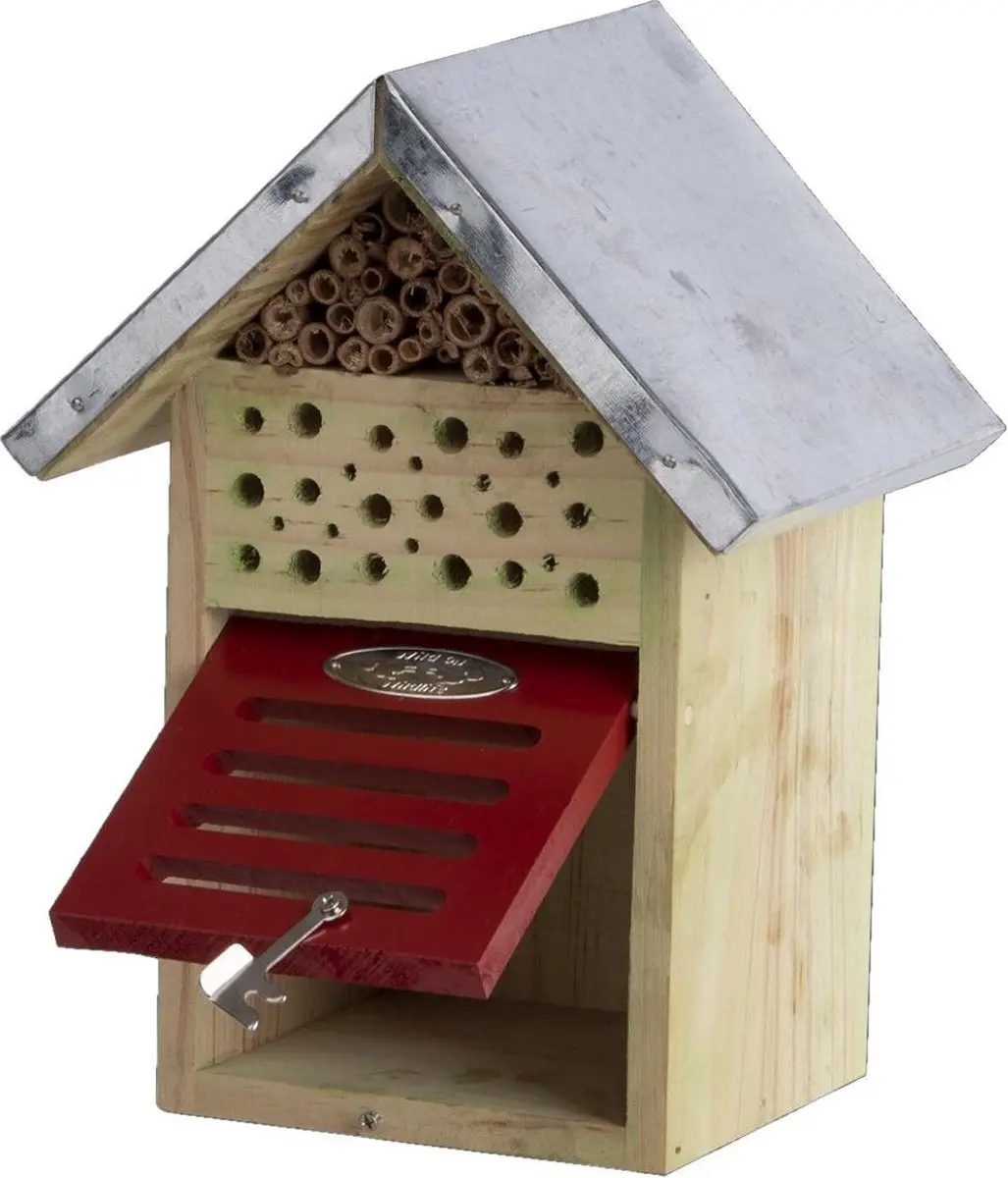 Esschert Design Insectenhotel - 3 Gastenkamers - Multi