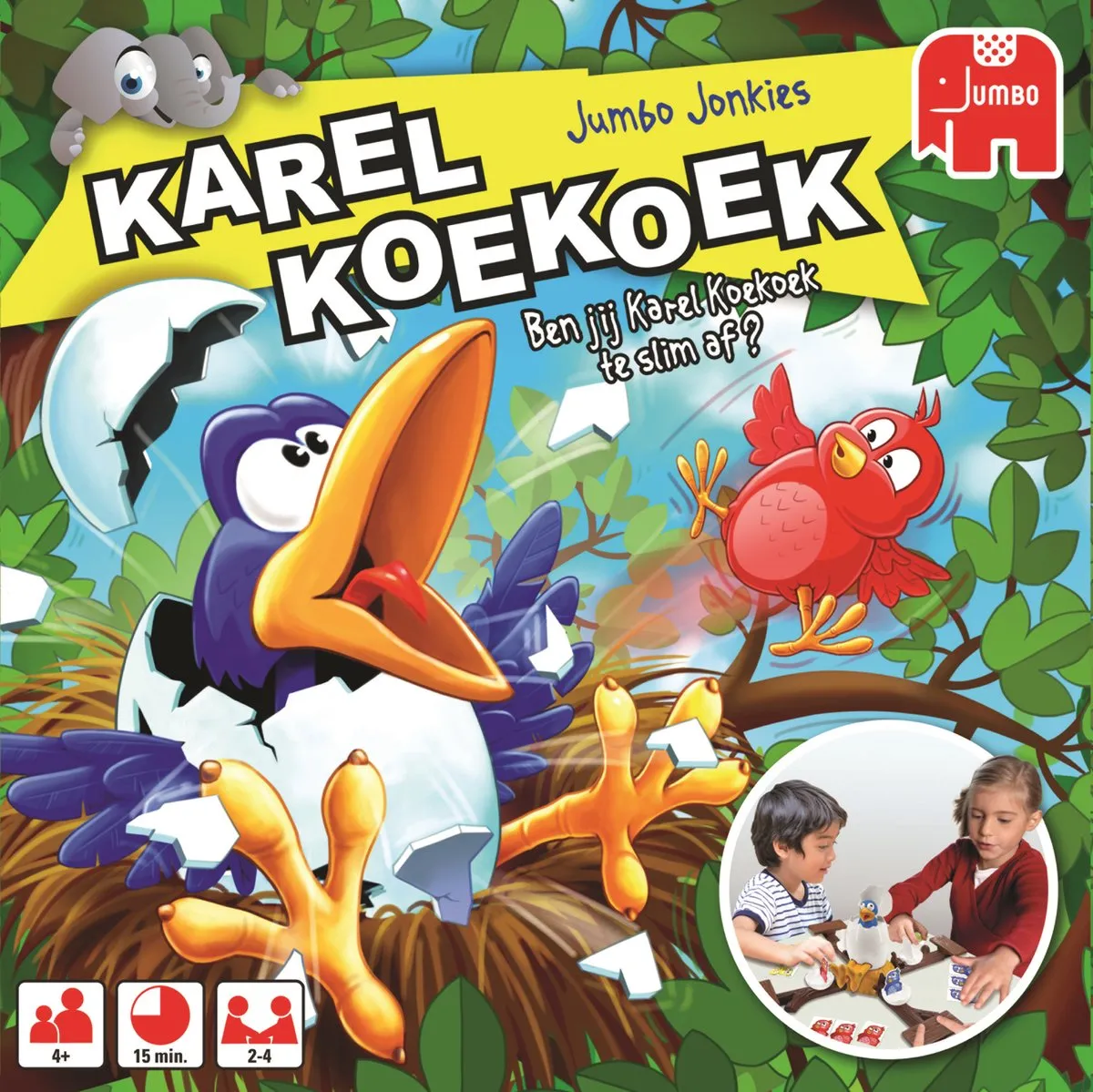Jumbo Karel Koekoek Bordspel - 2-4 Spelers