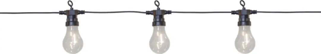 Star Trading Circus LED Lichtketting 10 Stuks - 1,8W Warm Wit