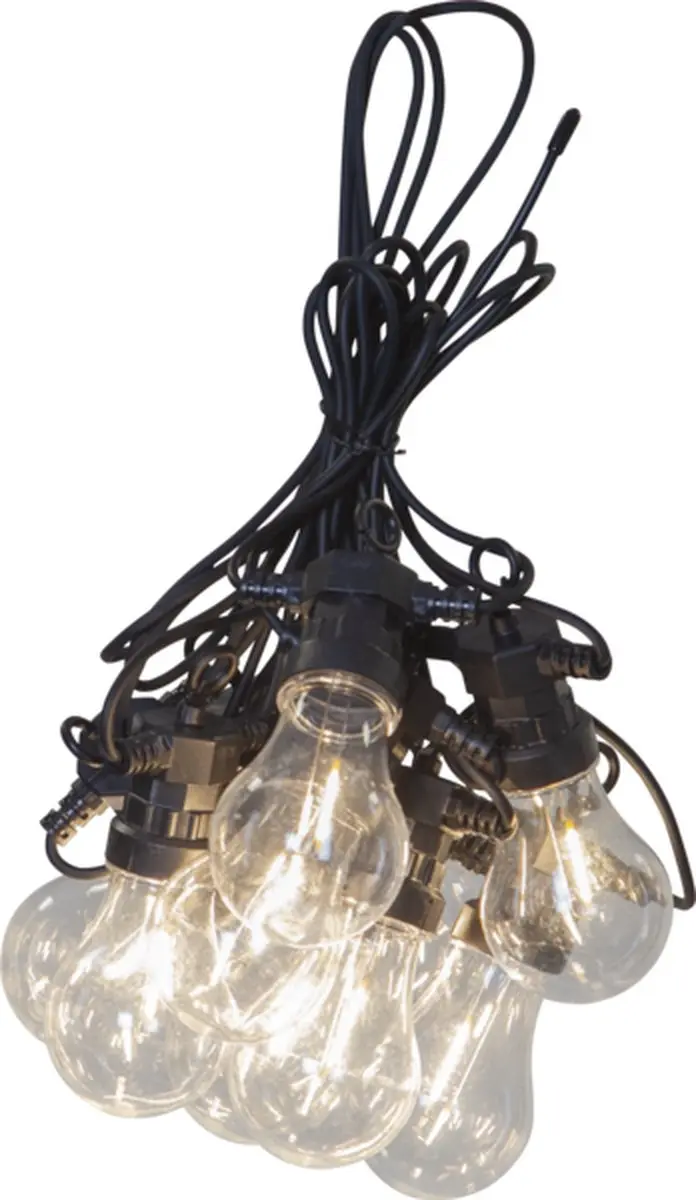 Star Trading Circus LED Lichtketting 10 Stuks - 1,8W Warm Wit