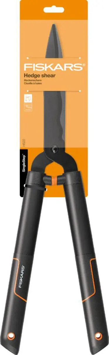 Fiskars Singlestep Heggenschaar 60cm - Gehard staal - afbeelding 6 van 6