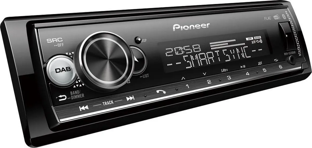 Pioneer MVH-S520DAB Autoradio Enkel DIN