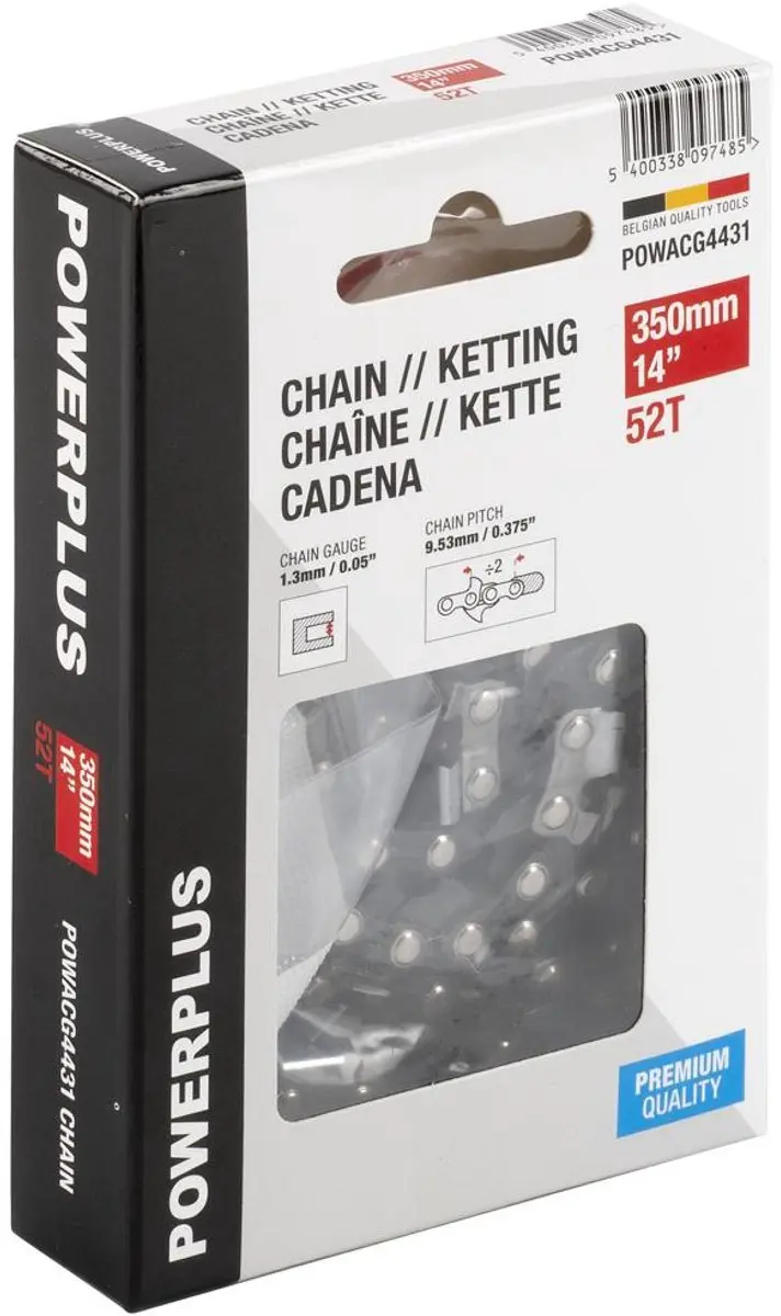 Powerplus Ketting POWACG4431 14" - 52T