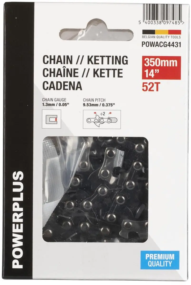 Powerplus Ketting POWACG4431 14" - 52T