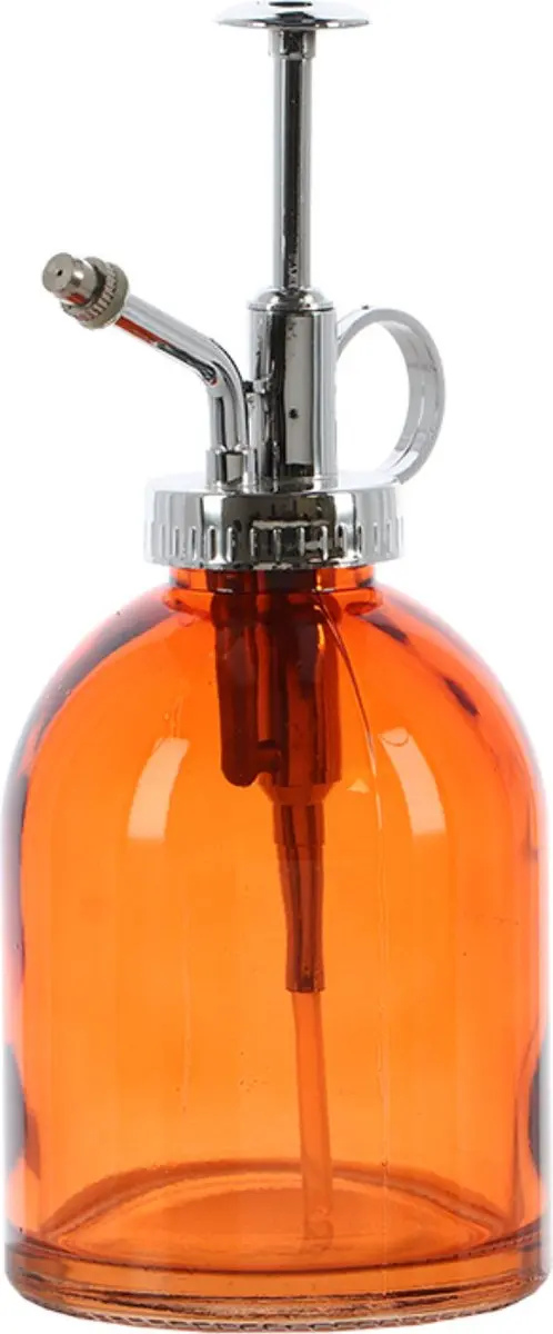 Esschert Design Plantenspuit Glas 18,5 cm - Oranje