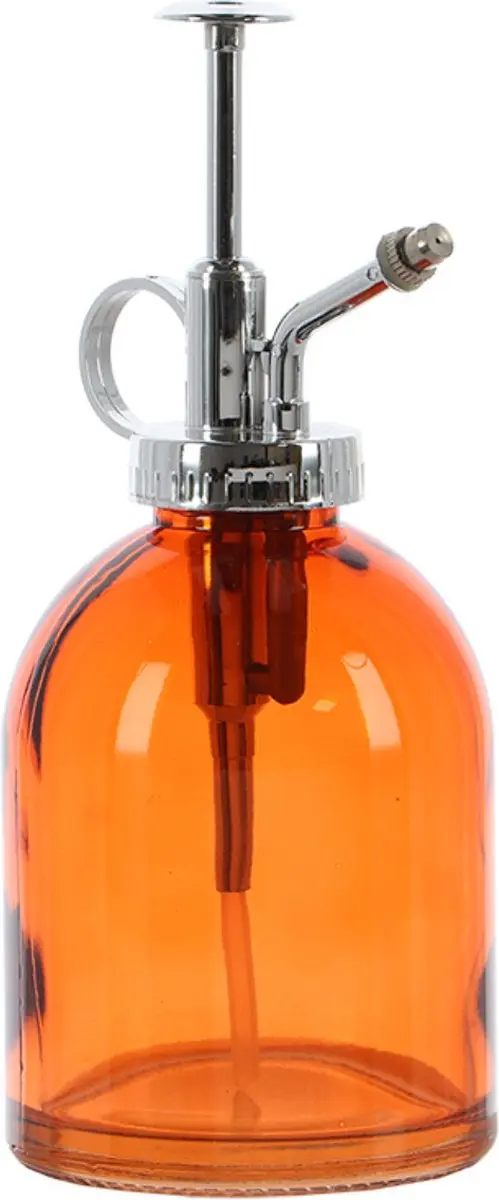 Esschert Design Plantenspuit Glas 18,5 cm - Oranje
