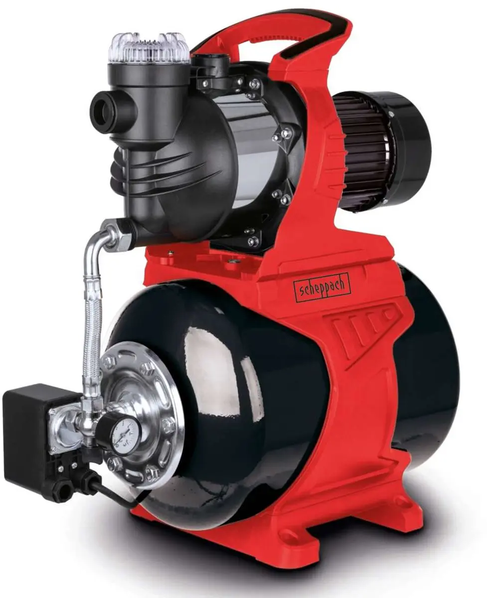Scheppach HWW1400c Huishoudwaterpomp 1300W - 6000L/u - afbeelding 6 van 6