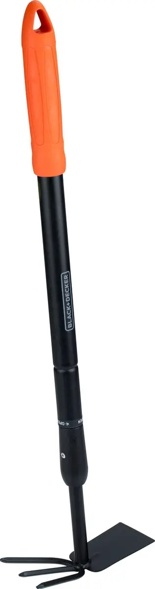 BLACK+DECKER Cultivator met Schoffel 3 Tanden