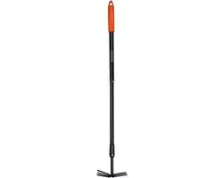 BLACK+DECKER Cultivator met Schoffel 3 Tanden - Verstelbaar 66-101cm - Zwart/Oranje - afbeelding 6 van 6