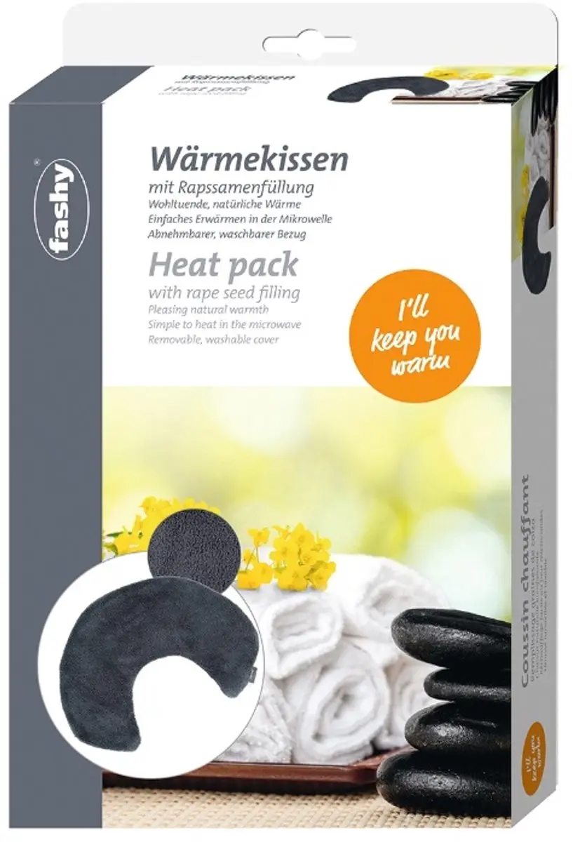 Fashy Heat Pack Nekwarmer Antraciet 48x35cm