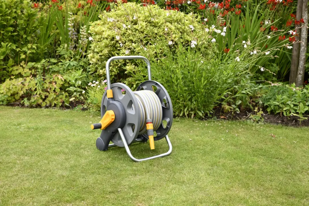 Hozelock Slanghaspel 2-in-1 25m - 12,5mm - Grijs - afbeelding 3 van 5