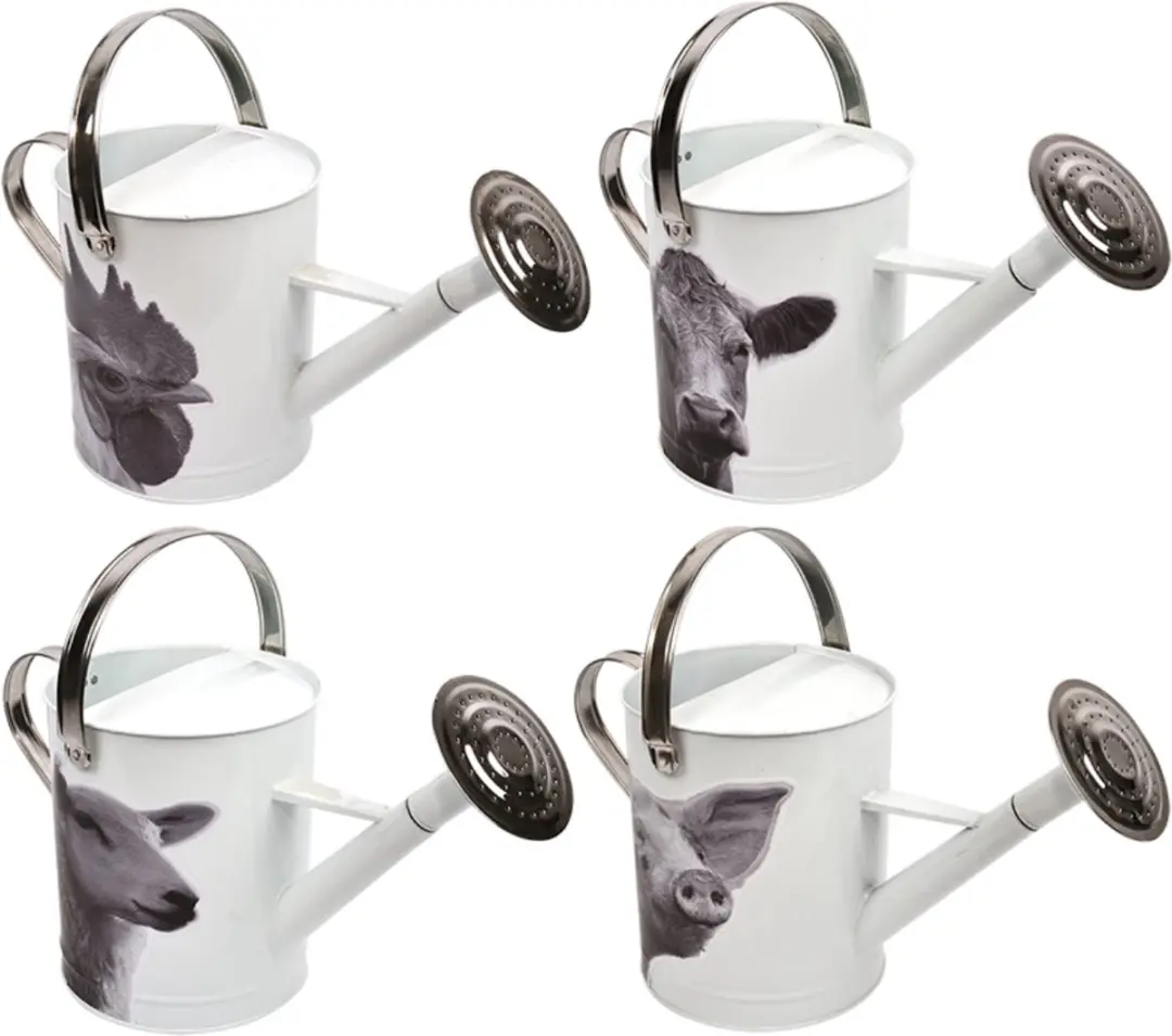 Esschert Design Gieter Varken 5L - Wit