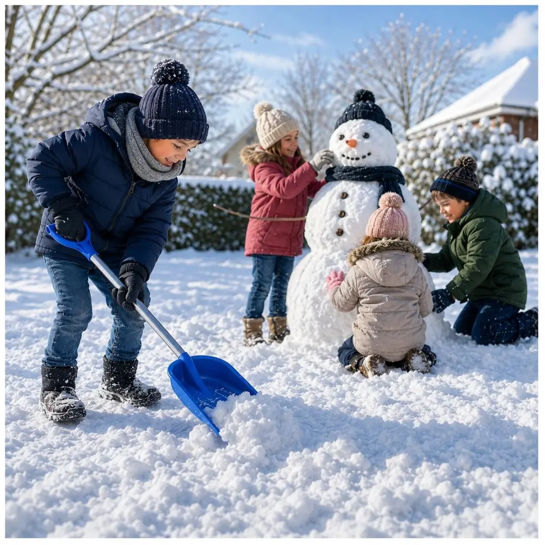 Prosperplast Kinder Sneeuwschep 71cm - Blauw