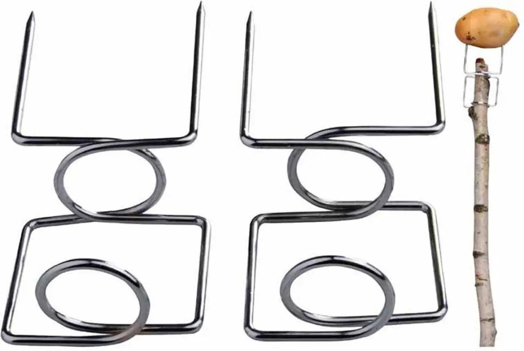Esschert Design Takgrill - 2 Stuks - Grijs