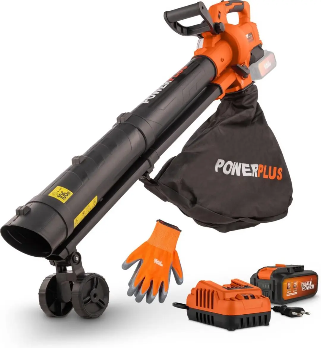 Powerplus Bladblazer/-zuiger 40V POWDPGBVS1