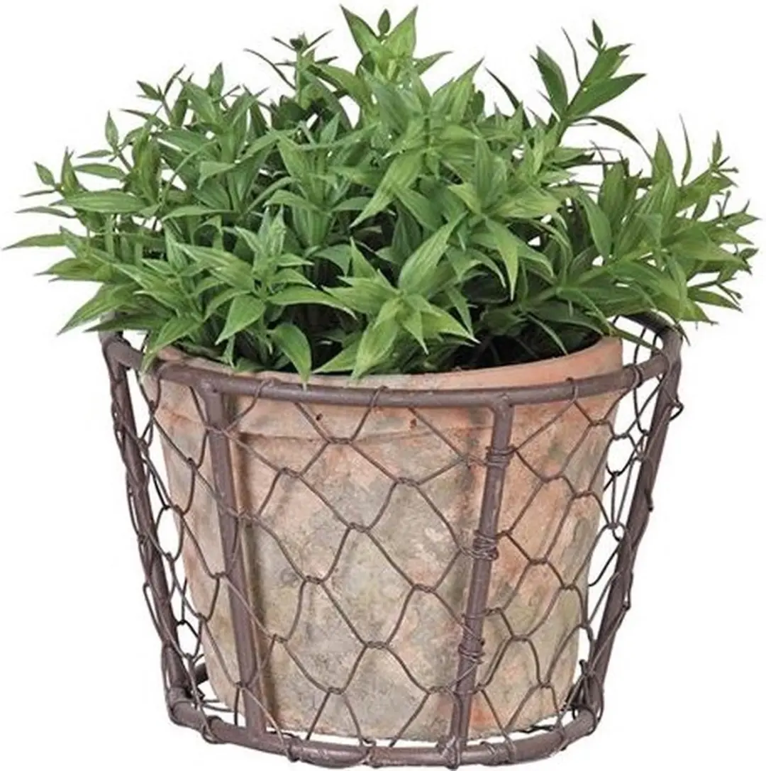 Esschert Design AT Pot in Draadmand