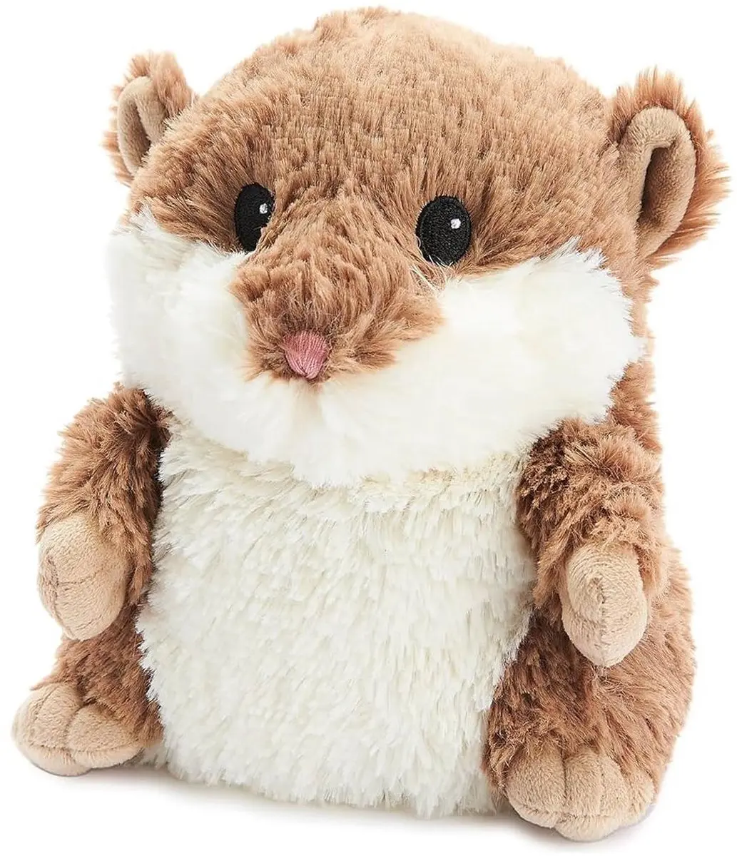 Warmies Magnetronknuffel Hamster - Meerkleurig
