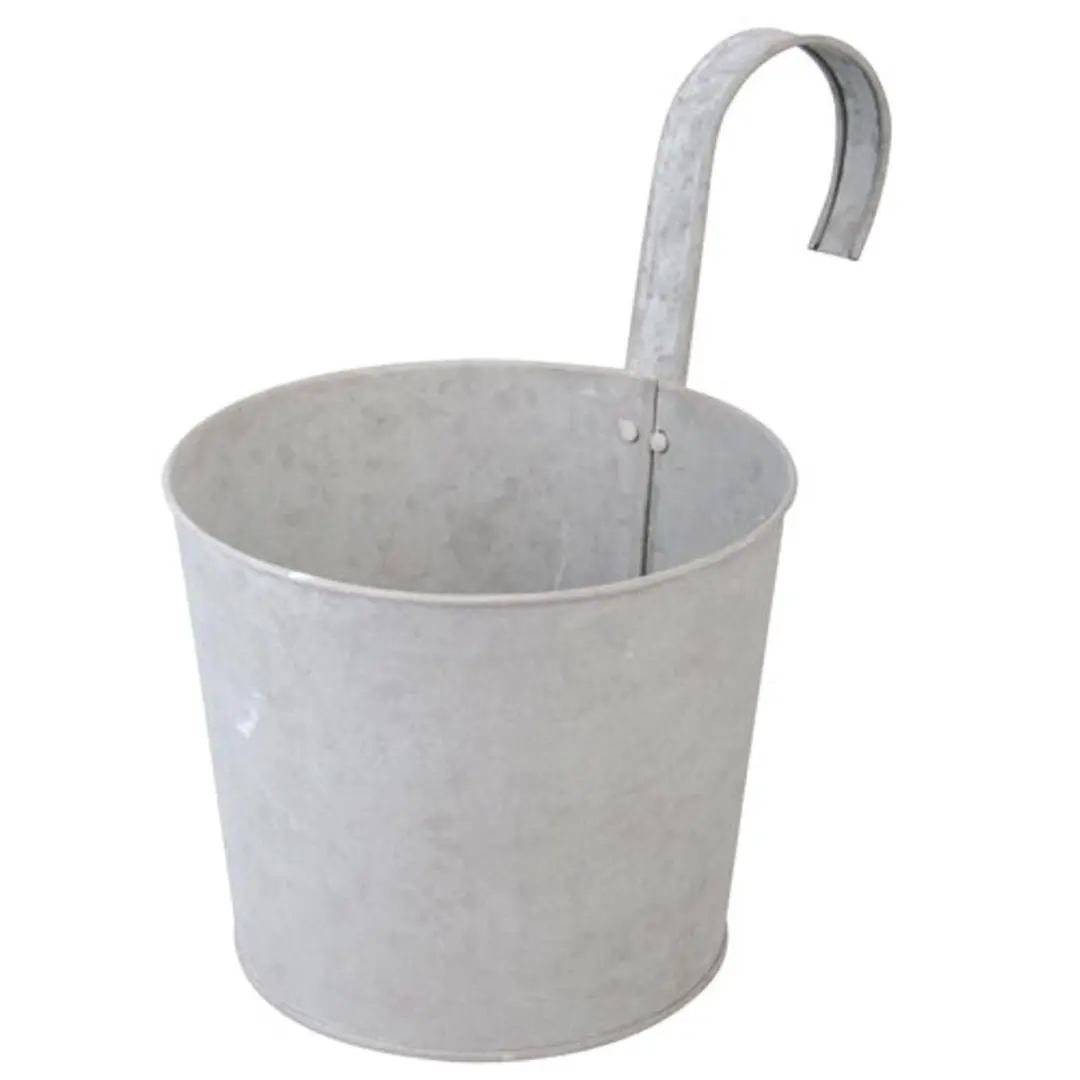 Esschert Design Zinken Balkon Bloempot 18cm