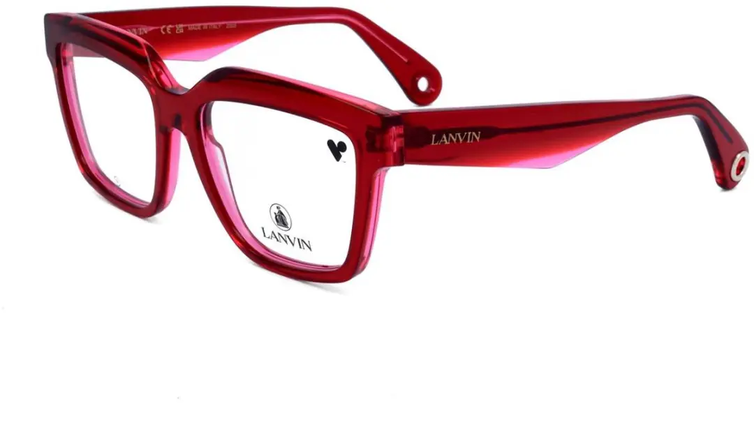 Lanvin LNV2643 Brilmontuur - Transparent burgundy pink - afbeelding 6 van 6
