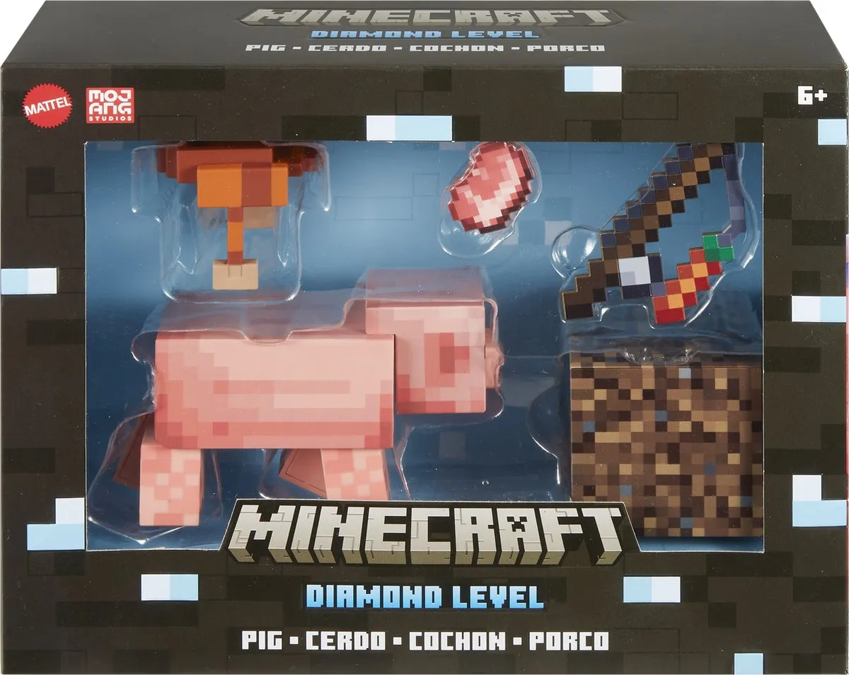 Mattel Minecraft Diamond Level Varken
