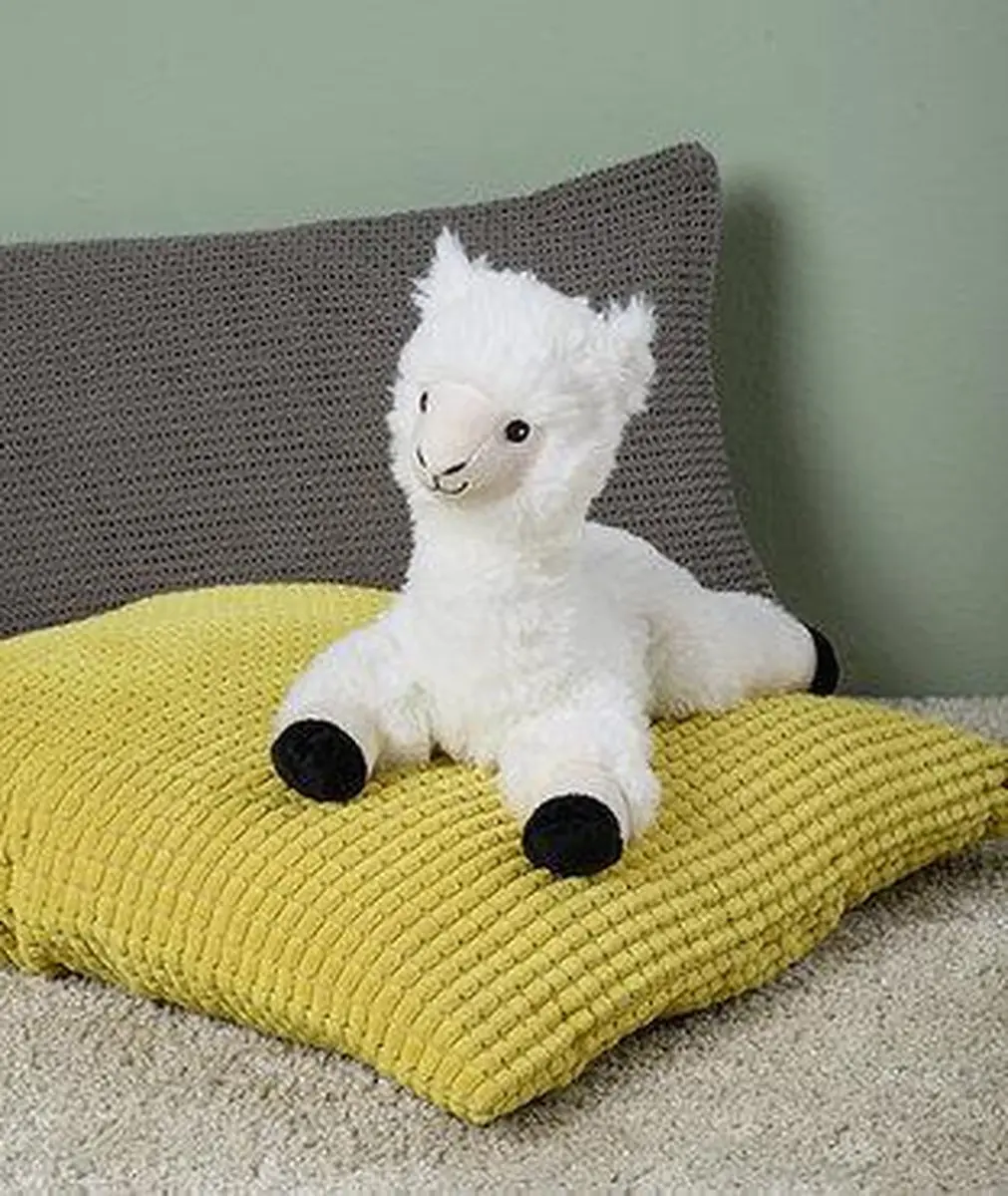 Warmies Lama Verwarmingskussen - Wit