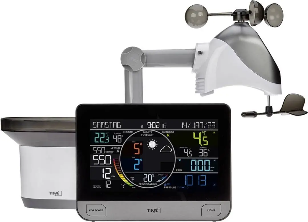 TFA Dostmann WLAN View Pro 35.8003.01 WiFi Weerstation