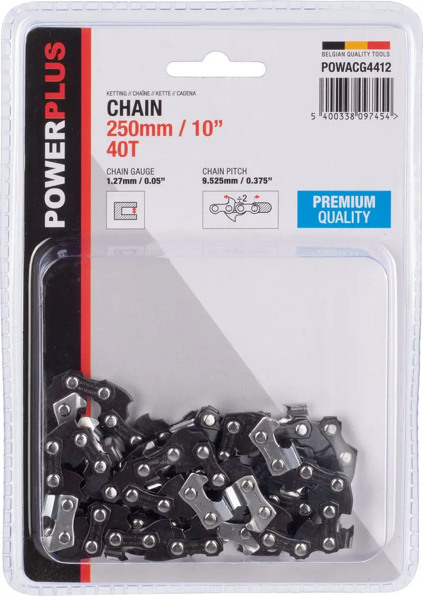 Powerplus POWACG4412 Ketting 10" - 40T