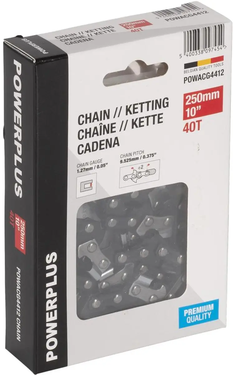 Powerplus POWACG4412 Ketting 10"
