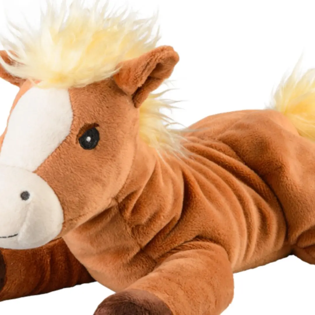 Warmies Pony Knuffel - Bruin