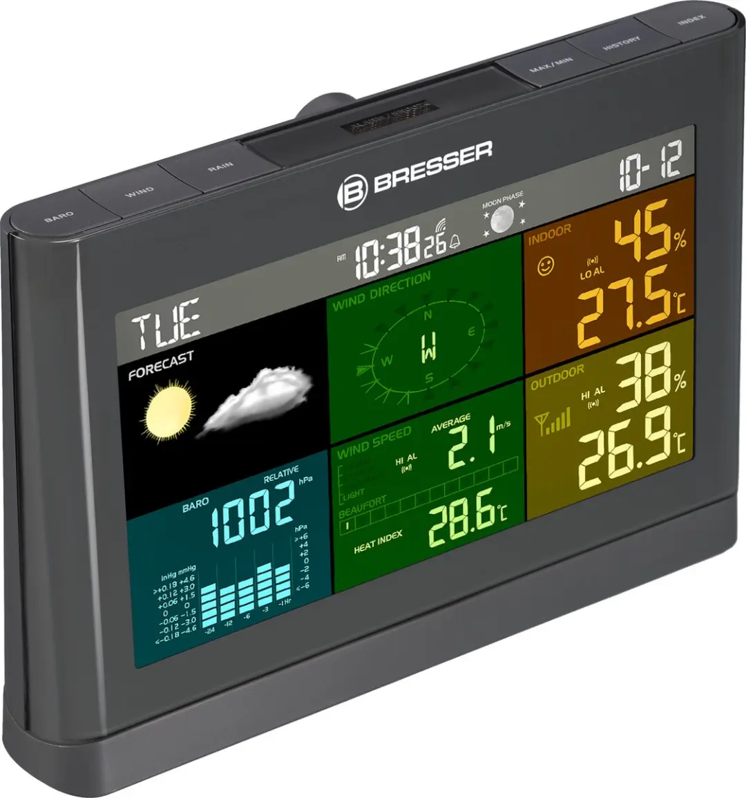 Bresser Weerstation 5-in-1 Grijs - afbeelding 6 van 6