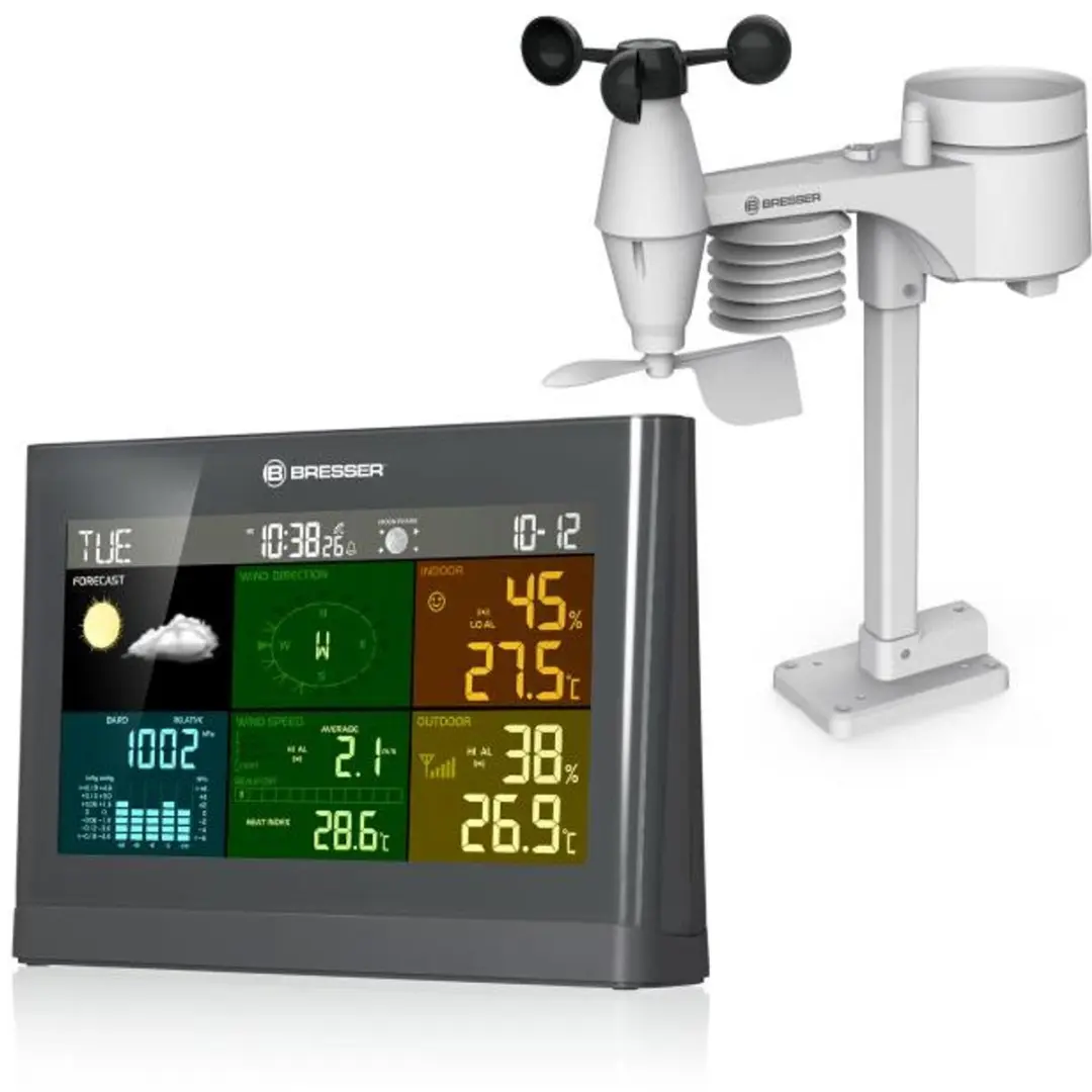 Bresser Weerstation 5-in-1 Grijs