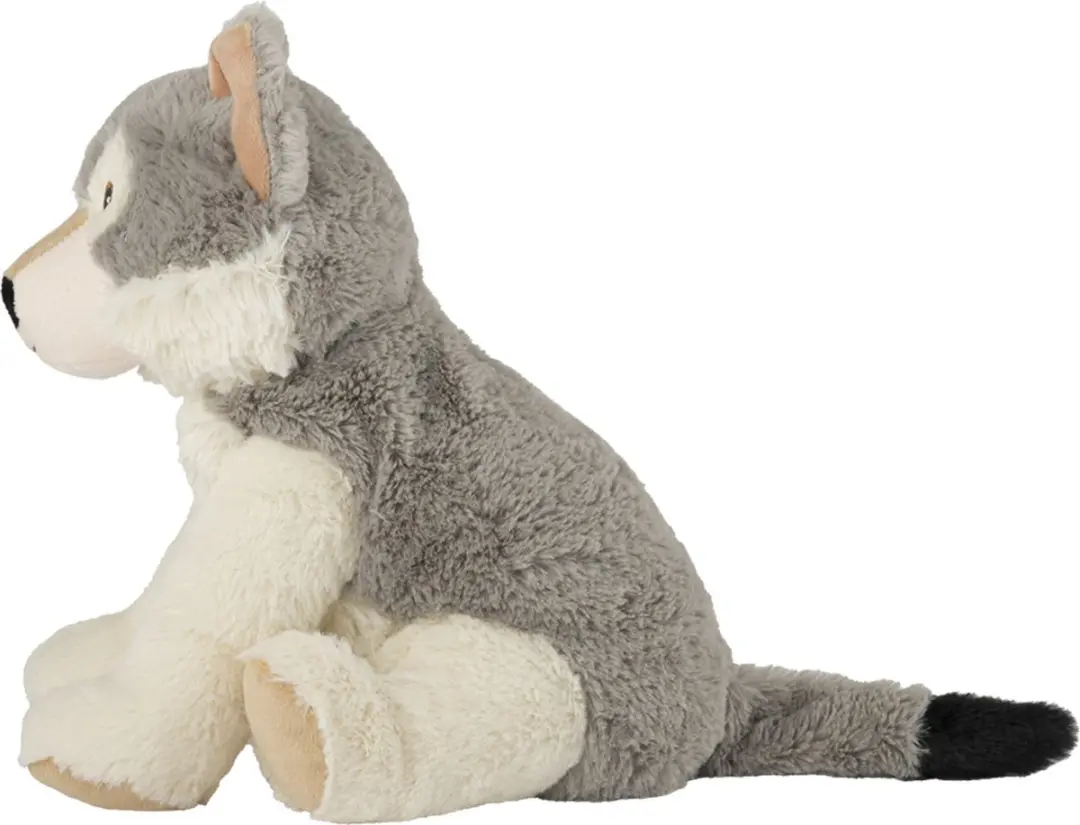 Warmies Knuffel Wolf - 24cm - Grijs