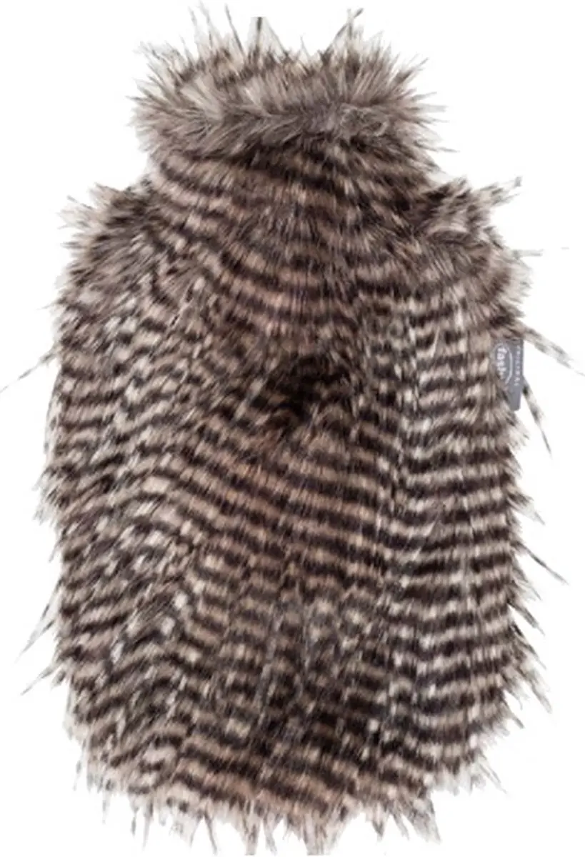 Fashy Warmwaterkruik Nepbont - Bruin