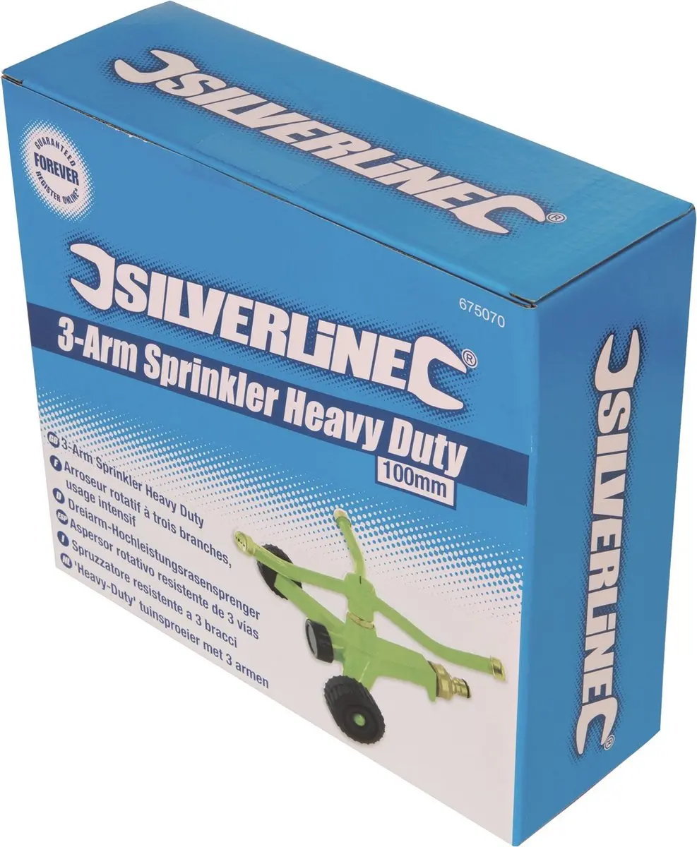 Silverline Tuinsproeier 3-Armen Ø100mm