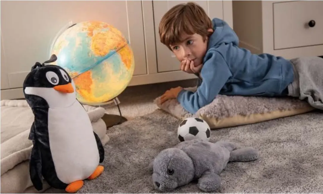 Fashy Kinderkruik Zeehond Snorre 0,3L - Grijs