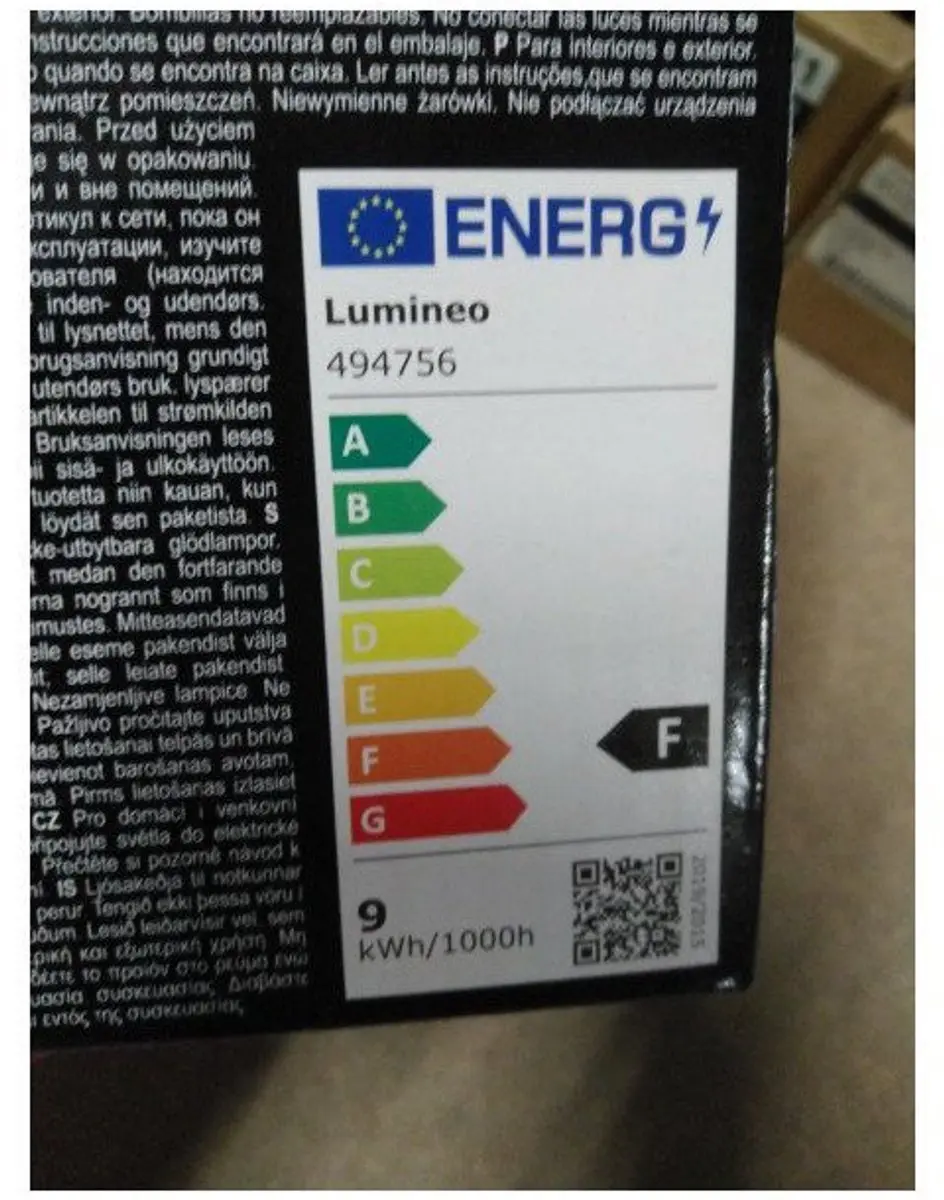 Lumineo LED Gordijnverlichting Balkon 400x100cm - Warm Wit - Zwart