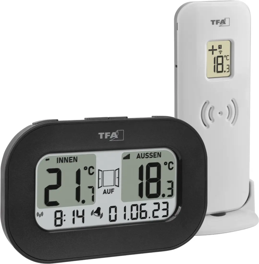 TFA Dostmann COOL@HOME 30.3046.01 Funk-Thermometer