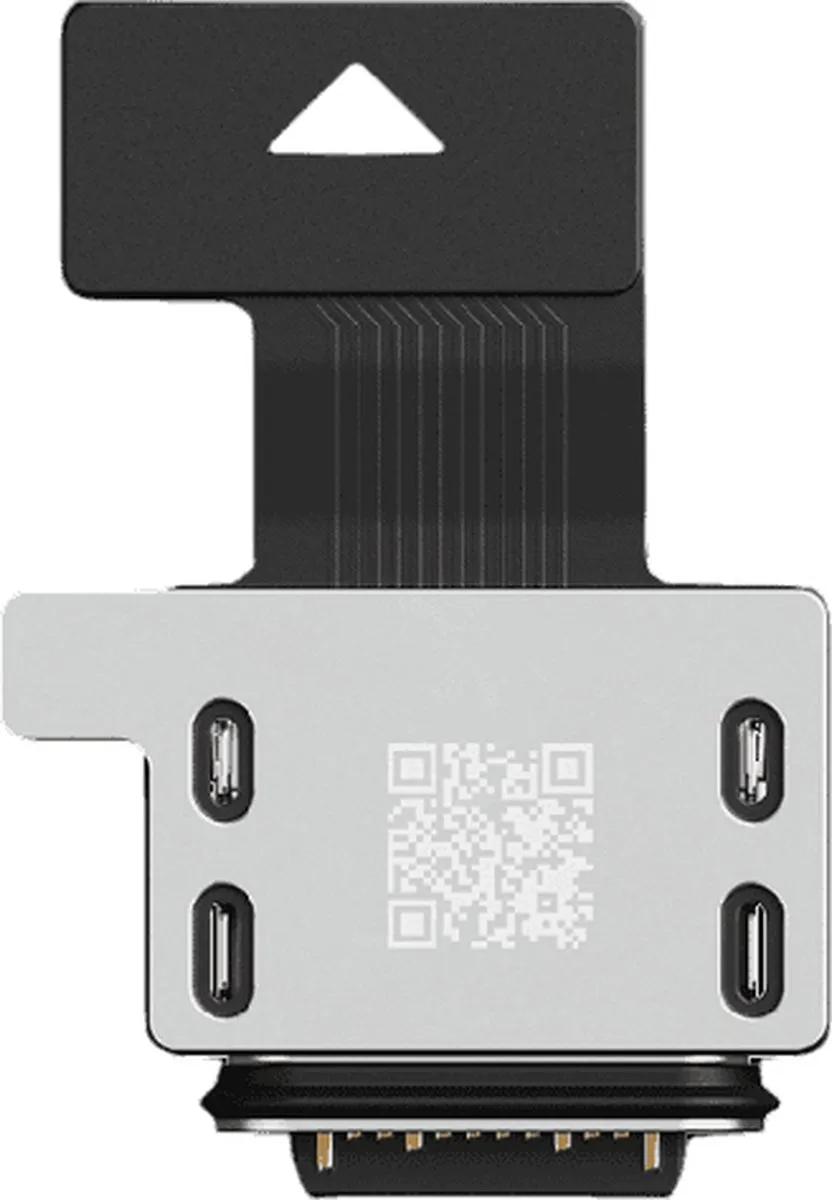 Fairphone F5USBC-1ZW-WW1 Oplaadpoort - Zwart