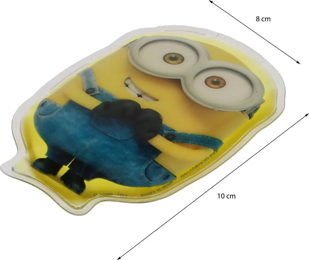 Minions Herbruikbaar Coldpack - Blauw/Geel/Grijs/Zwart
