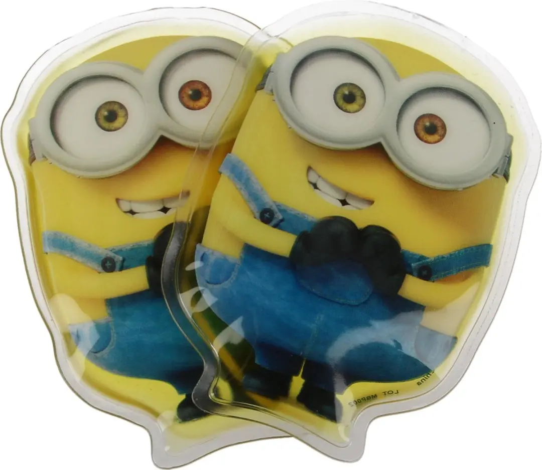 Minions Herbruikbaar Coldpack - Blauw/Geel/Grijs/Zwart