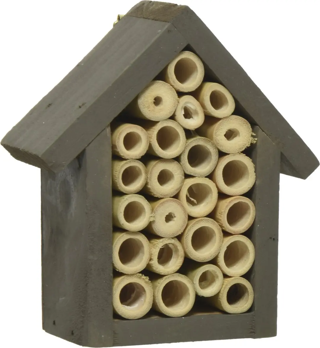 Decoris Insectenhotel 11cm - Grijs