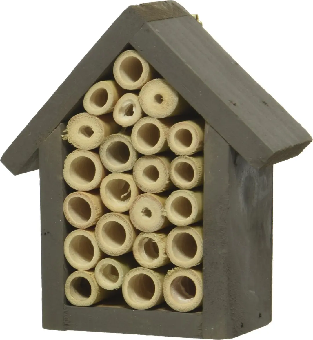 Decoris Insectenhotel 11cm - Grijs