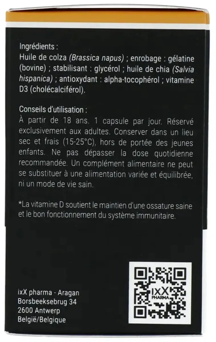 ixX Pharma D-ixX 3000 Softgels - 120 Stuks