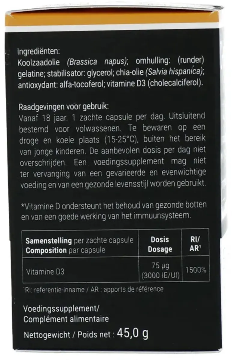 ixX Pharma D-ixX 3000 Softgels