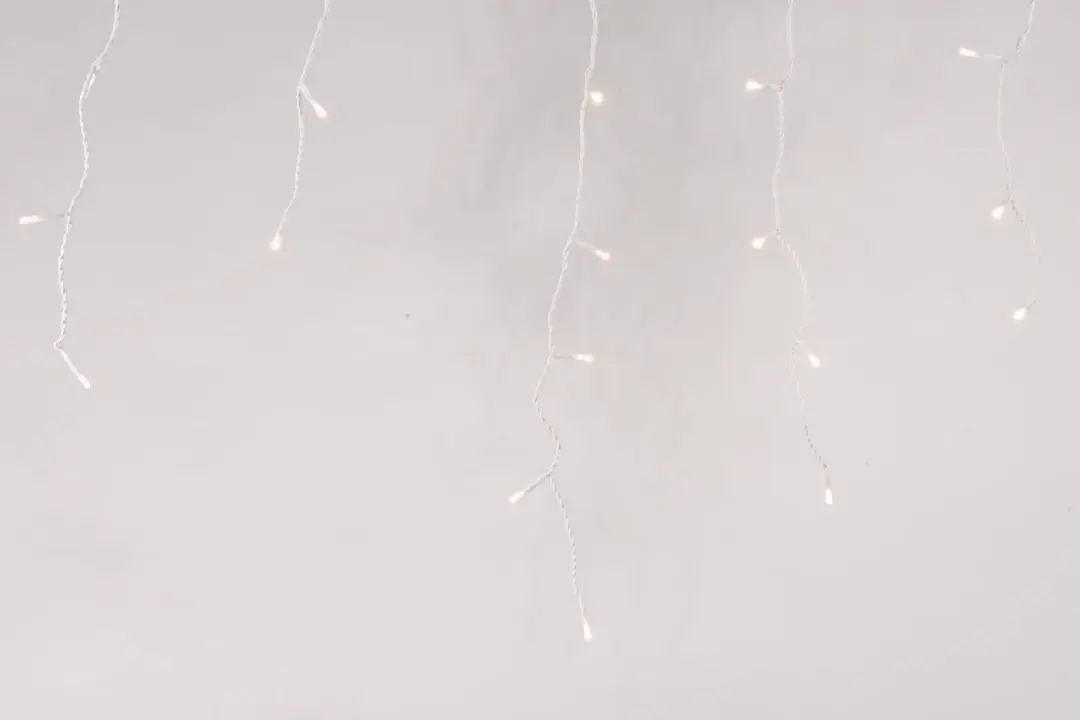 Lumineo IJspegel Kerstverlichting 500cm - 119 LED Warm Wit