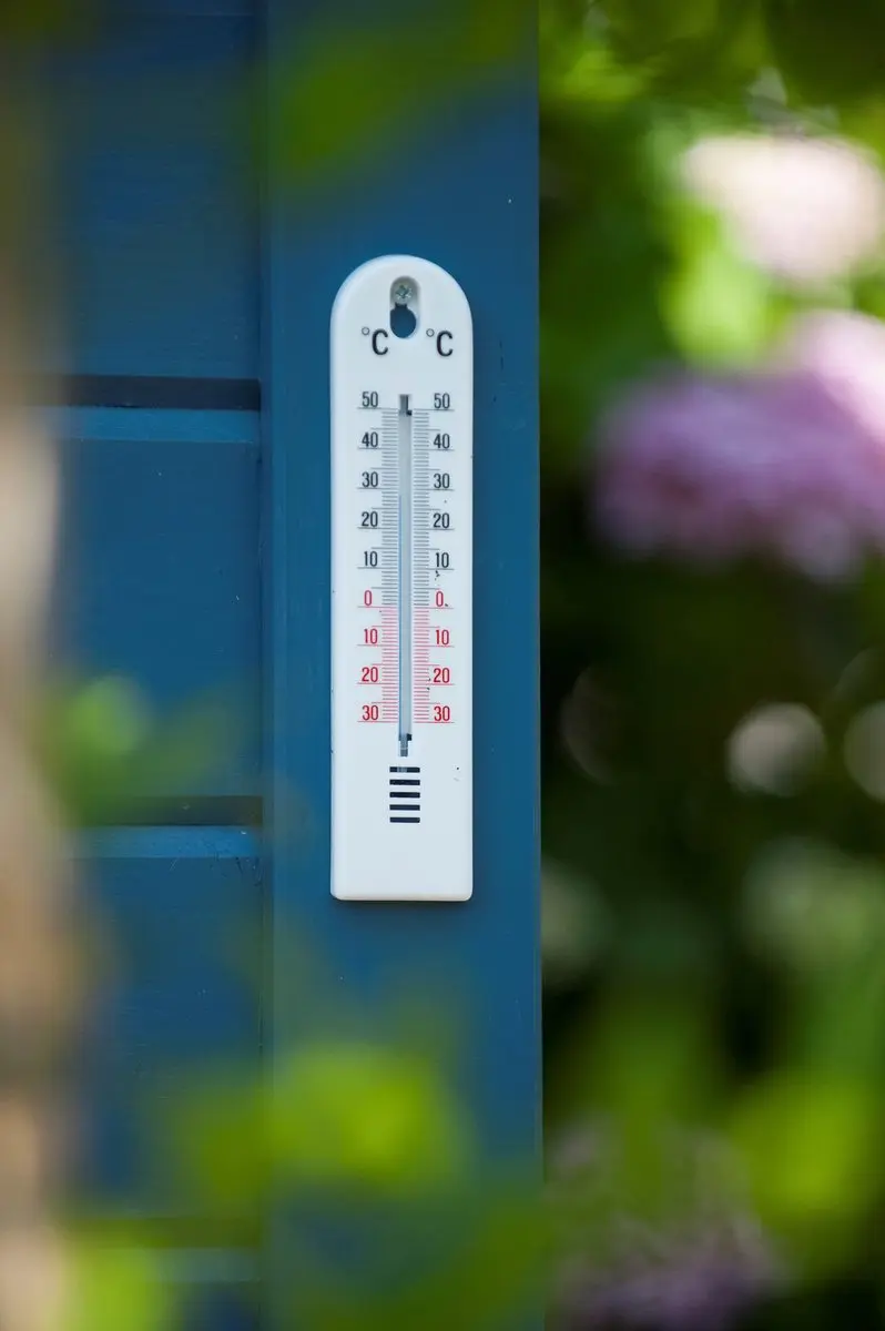 Nature Buitenthermometer Wit - 5 Stuks