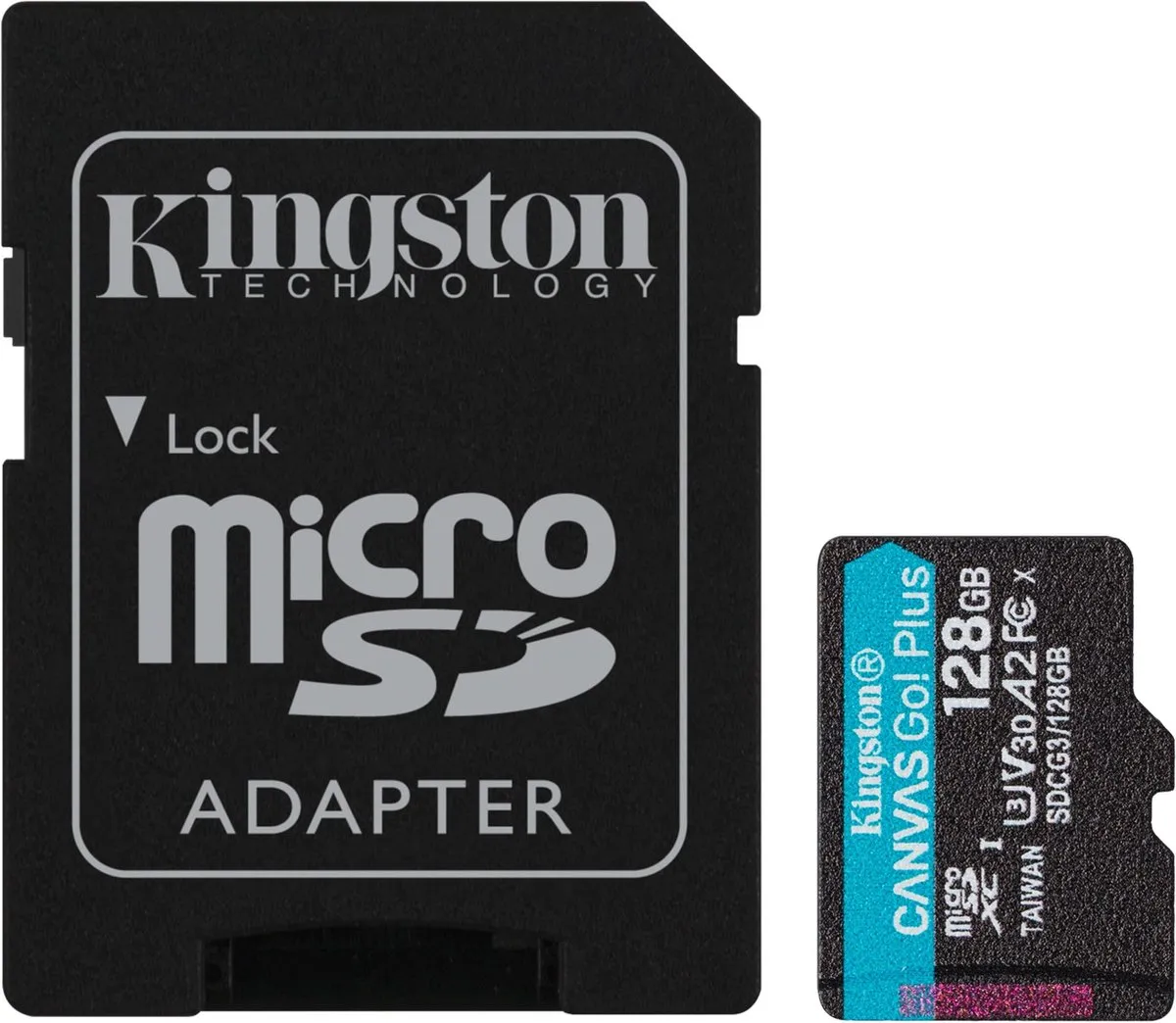 Kingston SDCG3/128GB Micro SD Kaart - 128GB