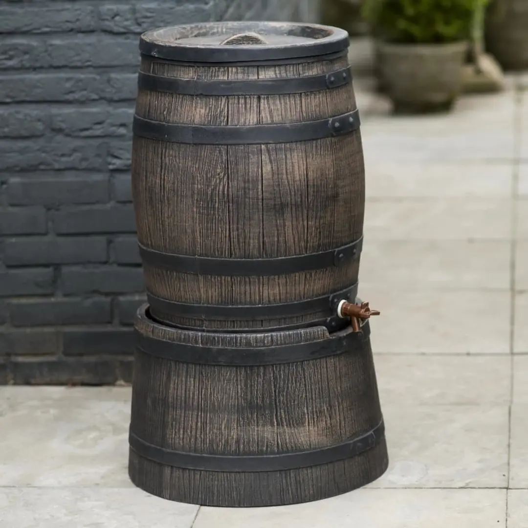 Nature Regentonstandaard Whiskyvat H30,5 x Ø58cm